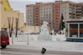 Итак мы в Магнитогорске, вот такие там ледяные фигурки были по всему городу :)